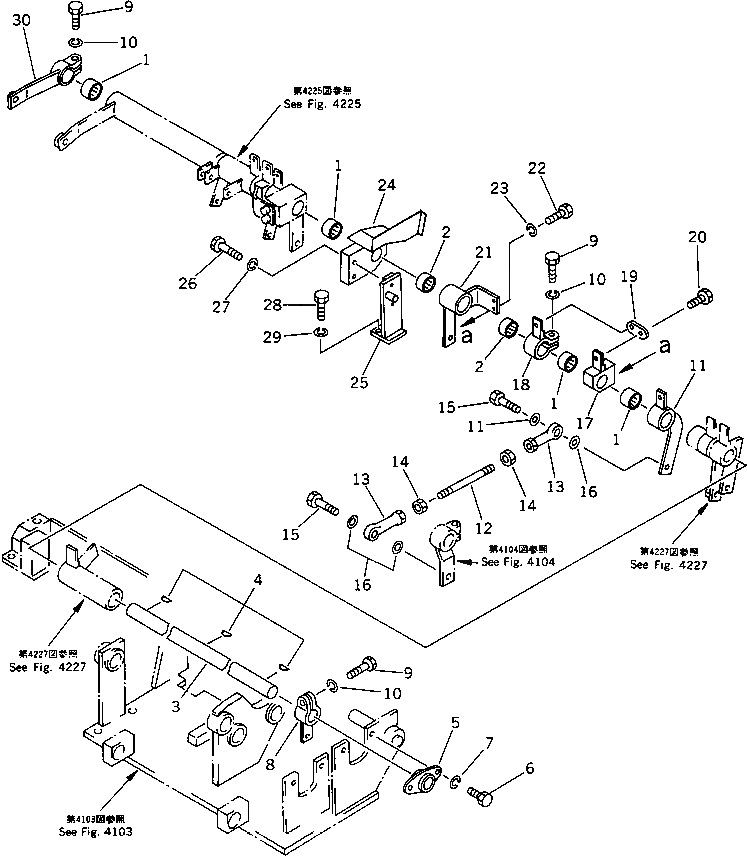 Схема запчастей Komatsu PC20-6 - КОВШ МЕХ-М УПРАВЛ-Я ( WAY SHIFT PATTERN СПЕЦ-Я.)(№9-) СИСТЕМА УПРАВЛЕНИЯ И ОСНОВНАЯ РАМА