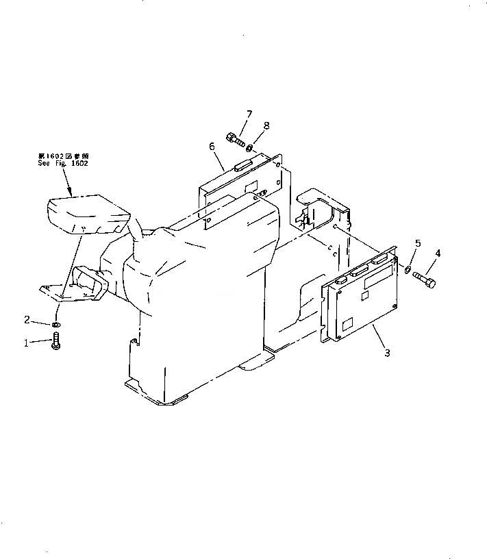 Схема запчастей Komatsu PC200-5T - ПАНЕЛЬ МОНИТОРА И КОНТРОЛЛЕР (ДЛЯ WRIST УПРАВЛ-Е) (КРОМЕ ЯПОН.) КОМПОНЕНТЫ ДВИГАТЕЛЯ И ЭЛЕКТРИКА