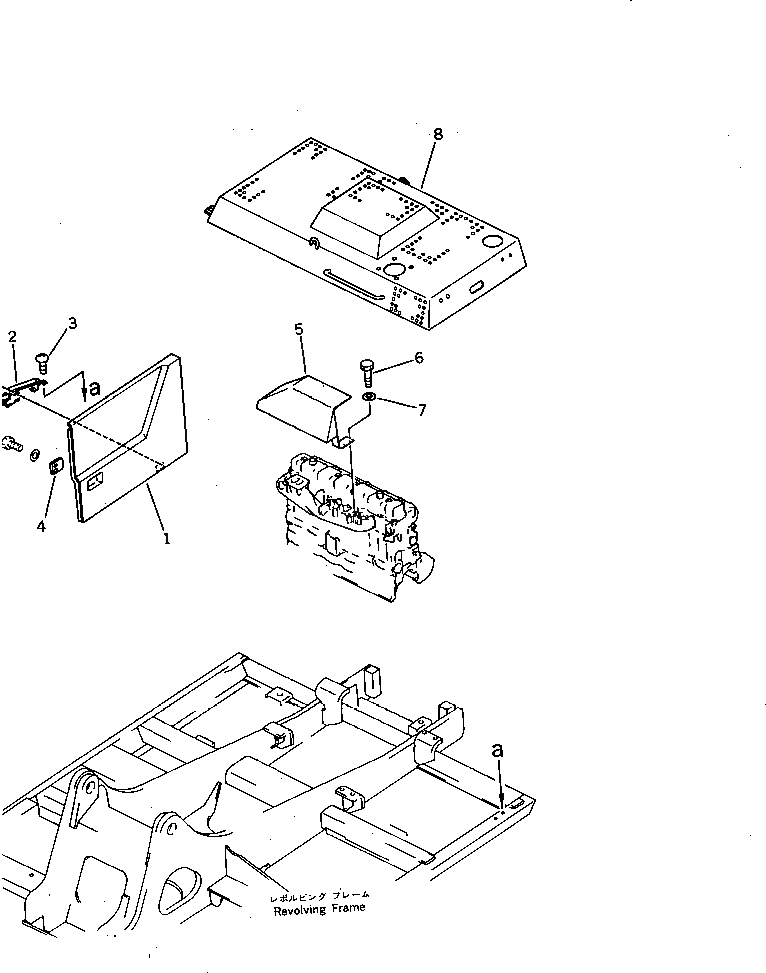 Схема запчастей Komatsu PC200-3 - MACHINERY ОБСТАНОВКА (/) (СПЕЦ-Я TBG)(№-7) СПЕЦ. APPLICATION ЧАСТИ¤ МАРКИРОВКА¤ ИНСТРУМЕНТ И РЕМКОМПЛЕКТЫ