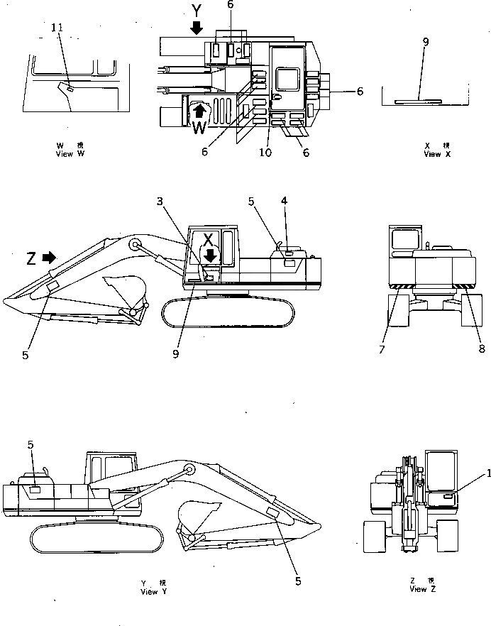 Схема запчастей Komatsu PC200-3 - МАРКИРОВКА (СПЕЦ-Я TBG) СПЕЦ. APPLICATION ЧАСТИ¤ МАРКИРОВКА¤ ИНСТРУМЕНТ И РЕМКОМПЛЕКТЫ