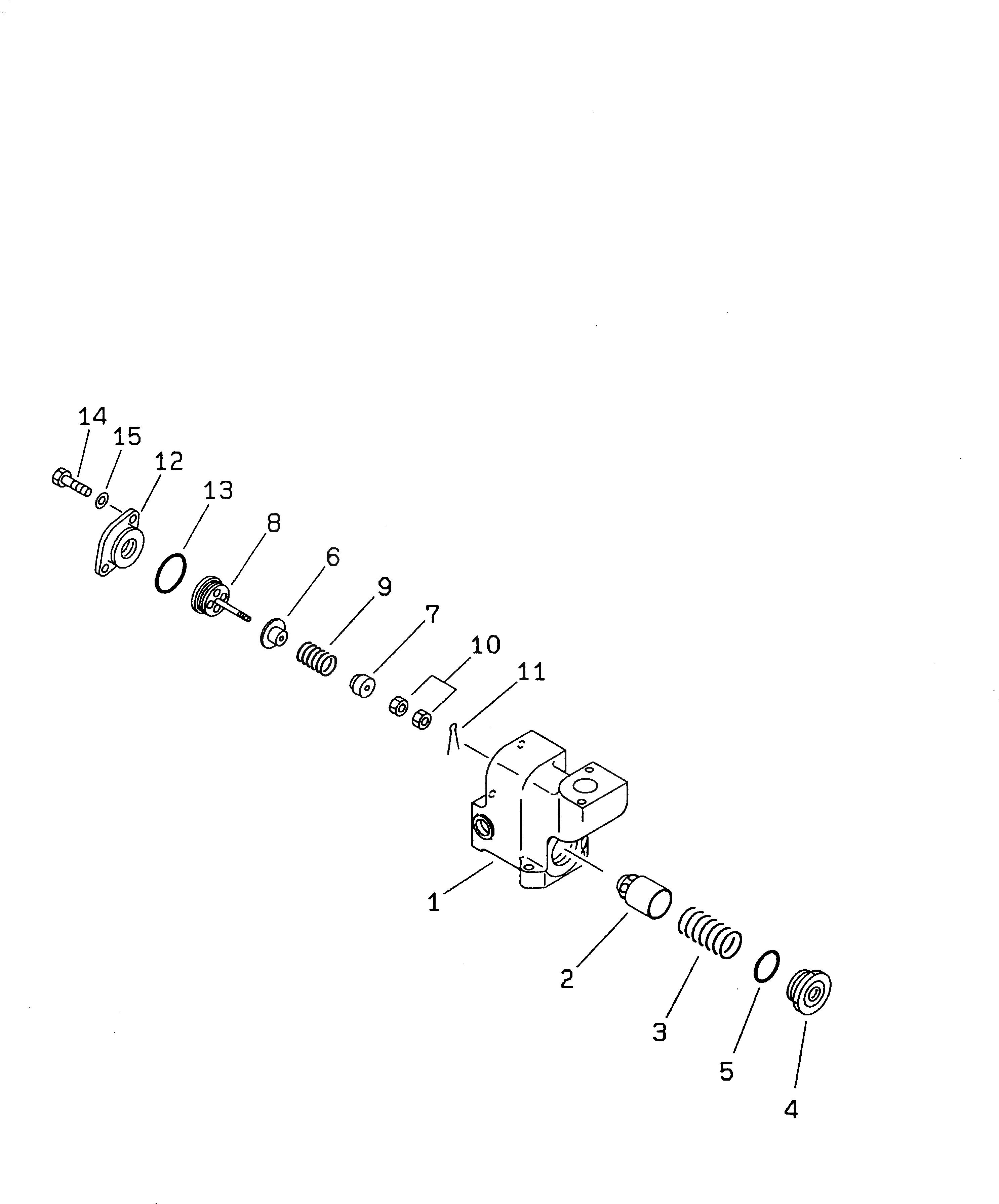 Схема запчастей Komatsu PC200-6Z - ВОЗВРАТНАЯ ЛИНИЯ(БЛОК) (ПЕРЕКЛЮЧАТЕЛЬ КЛАПАН) (С ДОПОЛН. ГИДРОЛИНИЕЙ)(№89-8) ГИДРАВЛИКА