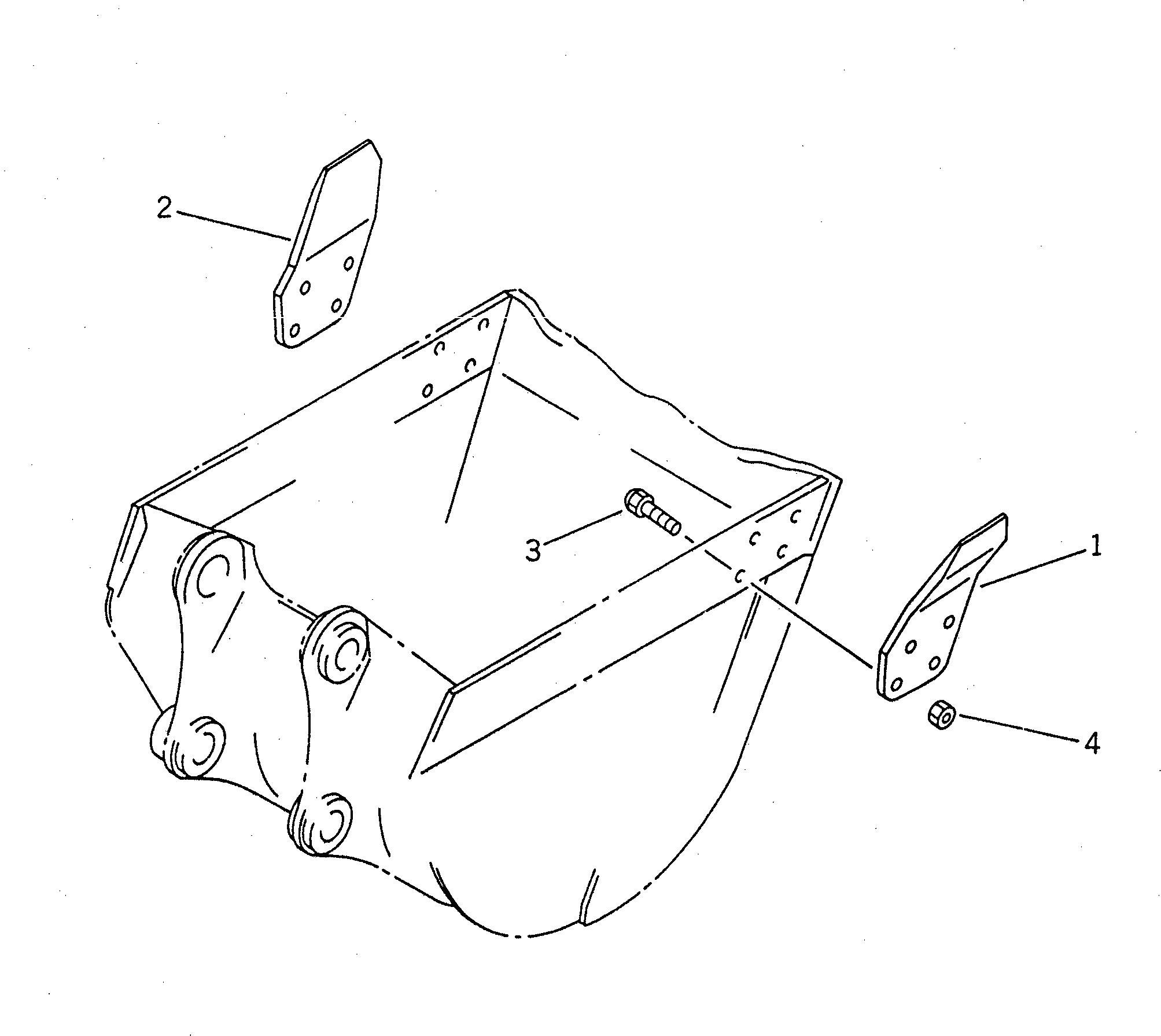 Схема запчастей Komatsu PC200-5 - БОКОРЕЗЫ (ДЛЯ КОВША .M¤ 7MM) (ДЛЯ FEET УДЛИНН. РУКОЯТЬ И СТРЕЛА) РАБОЧЕЕ ОБОРУДОВАНИЕ