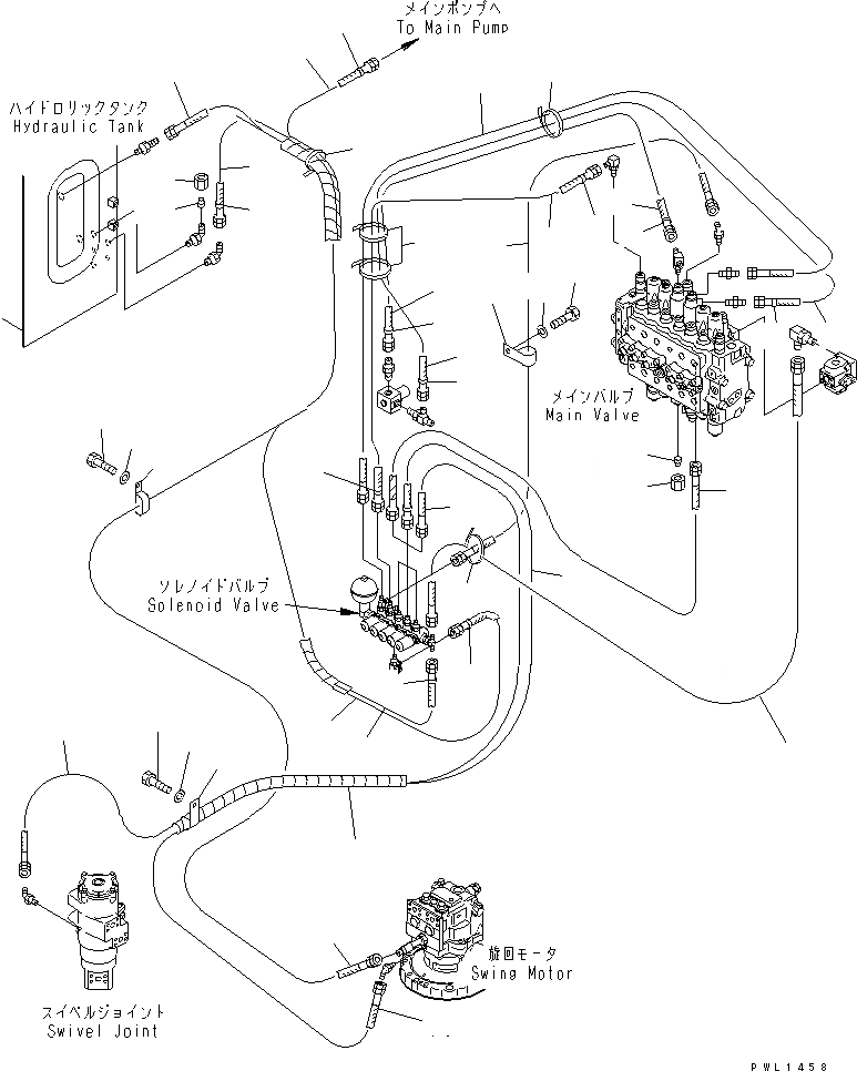 Схема запчастей Komatsu PC200-6 - СОЛЕНОИДНЫЙ КЛАПАН (СОЛЕНОИДНЫЙ КЛАПАН ЛИНИЯ) (БЕЗ ПРЕДОТВРАЩ. СМЕЩЕНИЯ)(№87-) ГИДРАВЛИКА