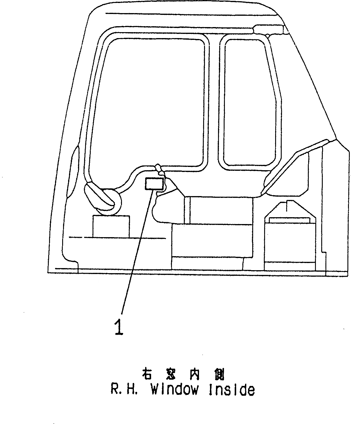 Схема запчастей Komatsu PC200-6 - ПЛАСТИНА (EXTENSION РУКОЯТЬ) МАРКИРОВКА