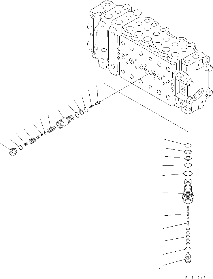 Схема запчастей Komatsu PC200-6 - ОСНОВН. КЛАПАН (-АКТУАТОР) (8/)(№89799-9) ОСНОВН. КОМПОНЕНТЫ И РЕМКОМПЛЕКТЫ