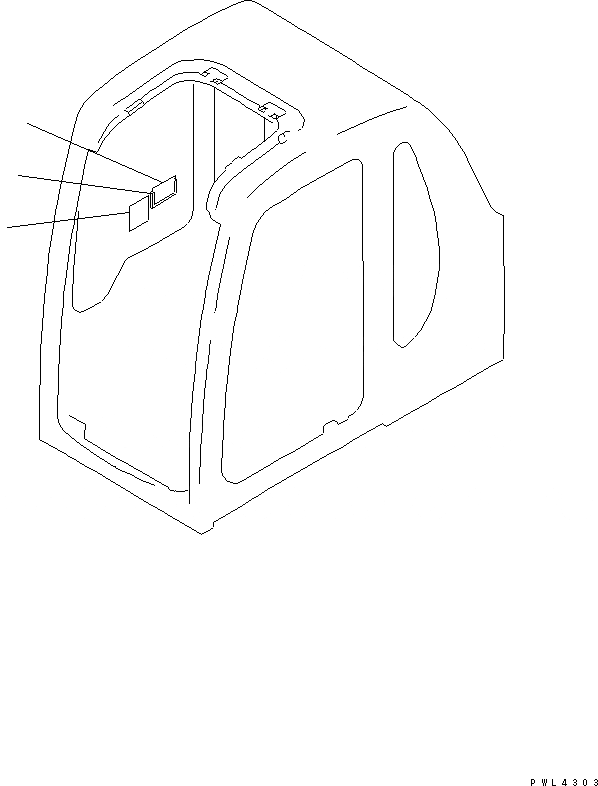 Схема запчастей Komatsu PC200-6 - МАРКИРОВКА (MULTI PATTERN) (ЯПОН.)(№9989-99) МАРКИРОВКА