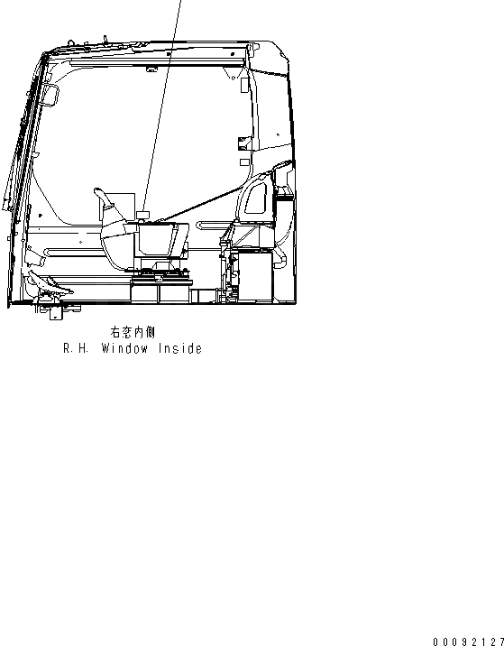 Схема запчастей Komatsu PC200-7 - ПРЕДУПРЕЖДАЮЩ. МАРКИРОВКА(№-) МАРКИРОВКА