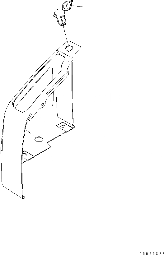 Схема запчастей Komatsu PC200-7 - ПЛАСТИНА (НАПРЯЖ. 12В) (РОССИЯ)(АНГЛ.)(№-) МАРКИРОВКА