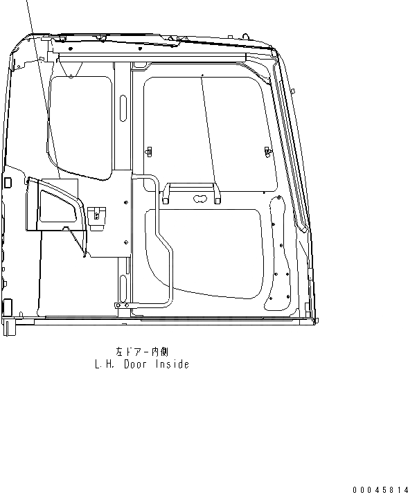 Схема запчастей Komatsu PC200-8 - СМАЗКА CHART (АНГЛ.) ( ЧАС. СИСТ. СМАЗКИ ТИП) МАРКИРОВКА