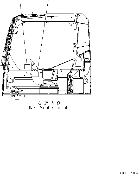 Схема запчастей Komatsu PC200-8 - ТАБЛИЧКИ И TAG (ДЛЯ KRUP И NIPPON-PNЕСМАТЕРИАЛIC ГИДРОМОЛОТ)(№777-) МАРКИРОВКА