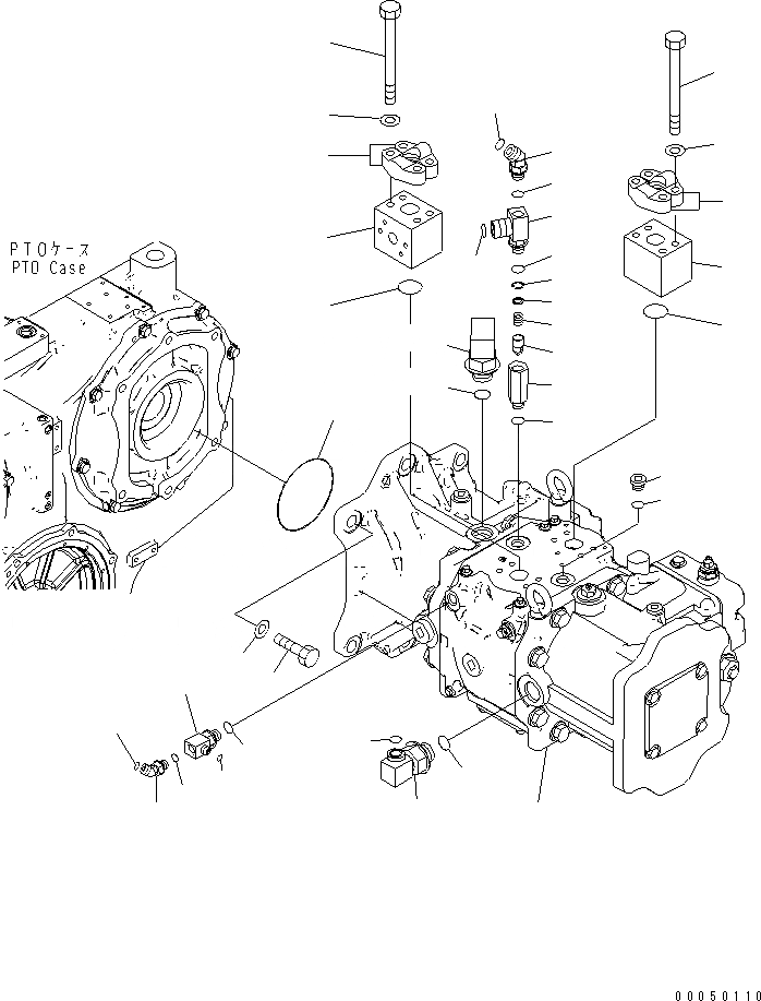 Схема запчастей Komatsu PC2000-8 - NO. ОСНОВН. НАСОС(№-) ГИДРАВЛИКА