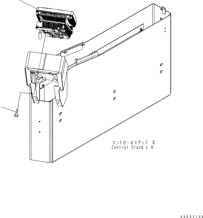 Схема запчастей Komatsu PC2000-8 - КАБИНА (МОНИТОР)(№-) КАБИНА ОПЕРАТОРА И СИСТЕМА УПРАВЛЕНИЯ