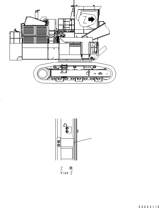 Схема запчастей Komatsu PC2000-8 - МАРКИРОВКА KOMATSU (АНГЛ.)(№-) МАРКИРОВКА