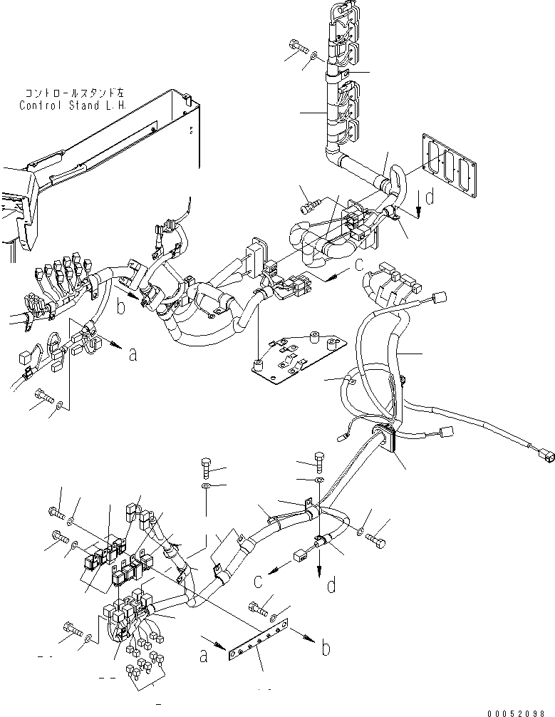 Схема запчастей Komatsu PC2000-8 - КАБИНА (Э/ПРОВОДКА) (КОНДИЦ. ВОЗДУХА И КОНТРОЛЛЕР) (ДЛЯ ПОГРУЗ.)(№-) КАБИНА ОПЕРАТОРА И СИСТЕМА УПРАВЛЕНИЯ