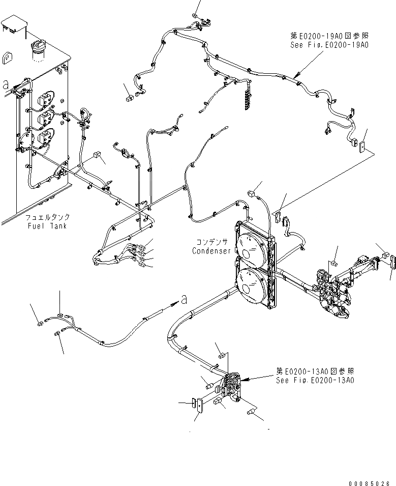 Схема запчастей Komatsu PC2000-8 - FLASHING И ЭЛЕМЕНТЫ (ЭЛЕМЕНТЫ) (ВРАЩ. ЭЛЕКТР.)(№-) РАЗНОЕ