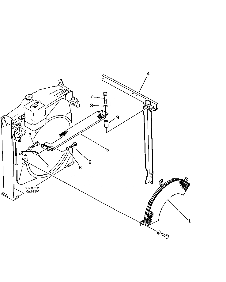 Схема запчастей Komatsu PC200LC-3 - ЗАЩИТА РАДИАТОРА (REGULATION OF SWEDEN)(№7-) СПЕЦ. APPLICATION ЧАСТИ¤ МАРКИРОВКА¤ ИНСТРУМЕНТ И РЕМКОМПЛЕКТЫ