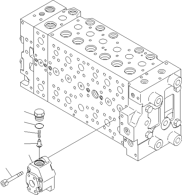 Схема запчастей Komatsu PC200LC-8 - ОСНОВН. КЛАПАН (-АКТУАТОР) (7/)(№-) ОСНОВН. КОМПОНЕНТЫ И РЕМКОМПЛЕКТЫ