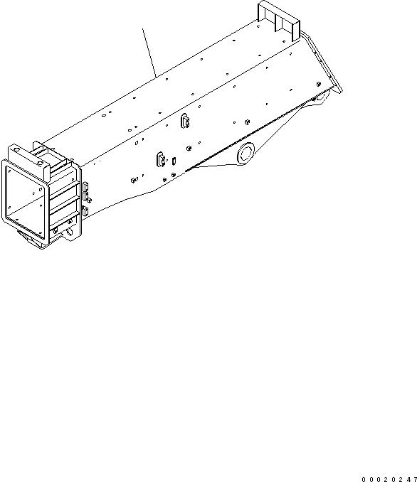 Схема запчастей Komatsu PC200SC-7-M1 - TELESCO РУКОЯТЬ (ОСНОВ. РУКОЯТЬ) РАБОЧЕЕ ОБОРУДОВАНИЕ