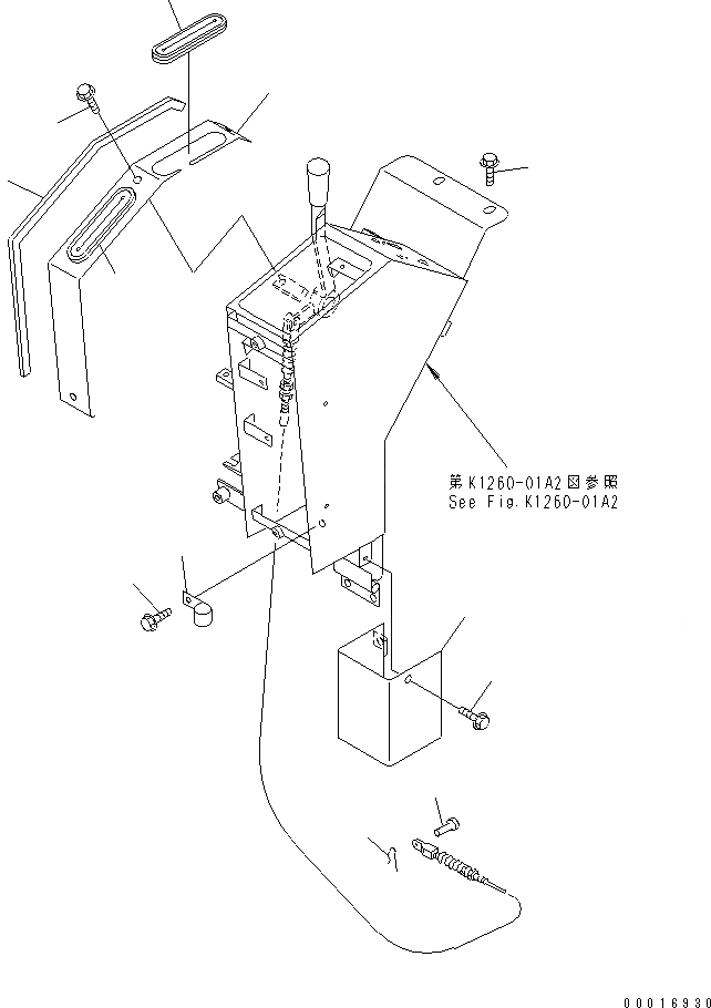 Схема запчастей Komatsu PC20MR-1 - Э/ПРОВОДКА ПАНЕЛИ (ПРАВ. КОНСОЛЬ COVER) (НОВ. БЕЗОПАСН. KEY ТИП)(№88-) КАБИНА ОПЕРАТОРА И СИСТЕМА УПРАВЛЕНИЯ