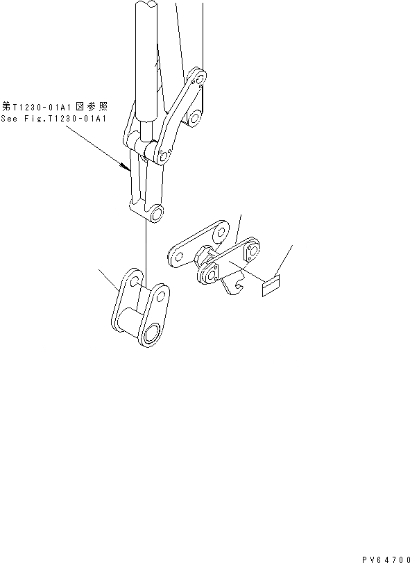 Схема запчастей Komatsu PC20MR-1 - COUPLER (С MULTI CПОДВЕСН. КРОНШТЕЙН) РАБОЧЕЕ ОБОРУДОВАНИЕ