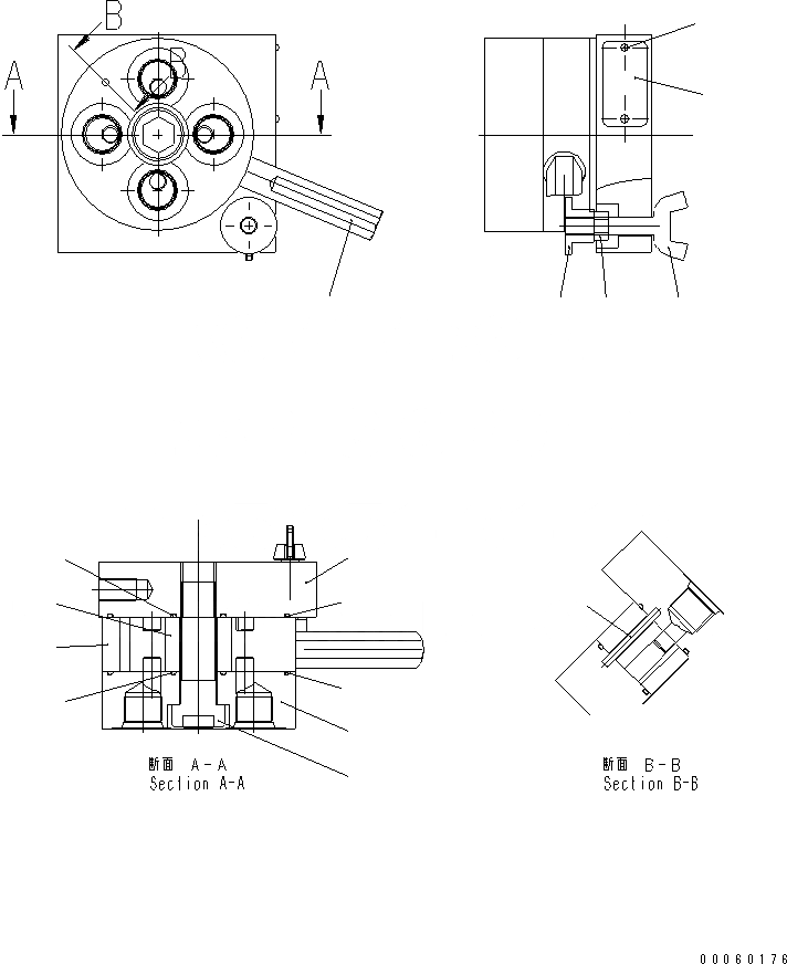 Схема запчастей Komatsu PC20MR-2 - ISO-ЭКСКАВАТ. PATTERN УПРАВЛЯЮЩ. КЛАПАН (ВНУТР. ЧАСТИ)(№77-) ГИДРАВЛИКА