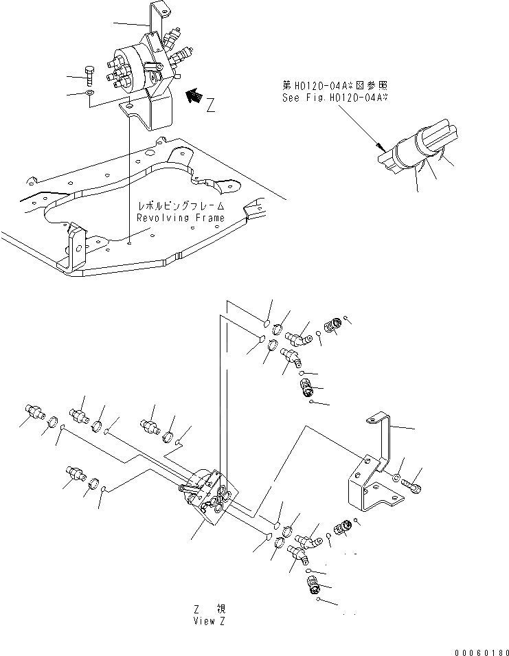 Схема запчастей Komatsu PC20MR-2 - ISO-ЭКСКАВАТ. PATTERN УПРАВЛ-Е(№9-) ГИДРАВЛИКА