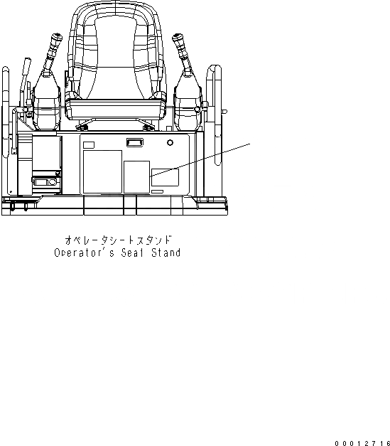 Схема запчастей Komatsu PC20MR-2 - ПЛАСТИНА (ГРУЗОПОДЪЕМНОСТЬ) (НАВЕС) (KOREAN)(№77-) МАРКИРОВКА