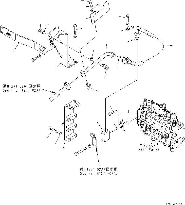 Схема запчастей Komatsu PC210-6 - НАВЕСНОЕ ОБОРУД-Е ( АКТУАТОР) (SIMPLE) (КОМПЛЕКТ) (/)(№9-) ГИДРАВЛИКА