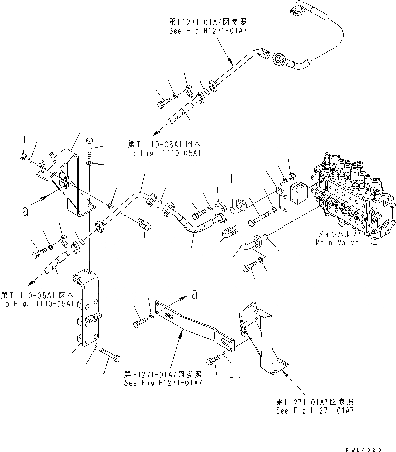 Схема запчастей Komatsu PC210-6 - НАВЕСНОЕ ОБОРУД-Е ( АКТУАТОР) (SIMPLE) (КОМПЛЕКТ) (/)(№9-) ГИДРАВЛИКА