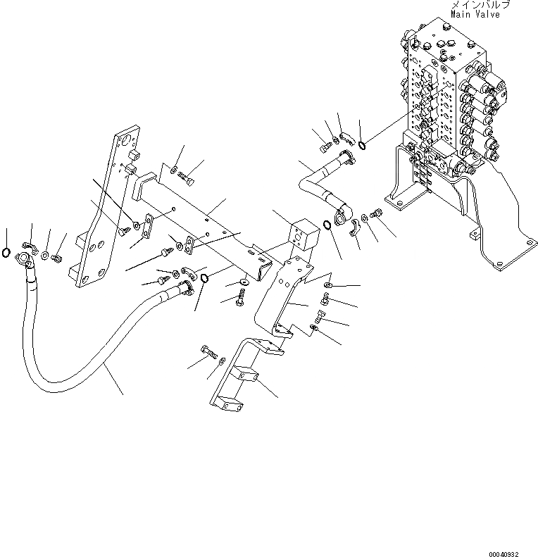 Схема запчастей Komatsu PC210LC-8K - НАВЕСНОЕ ОБОРУД-Е (ОСНОВН., ЛЕВ.) ( АКТУАТОР) (ДЛЯ 2-СЕКЦИОНН. СТРЕЛЫ) H ГИДРАВЛИКА