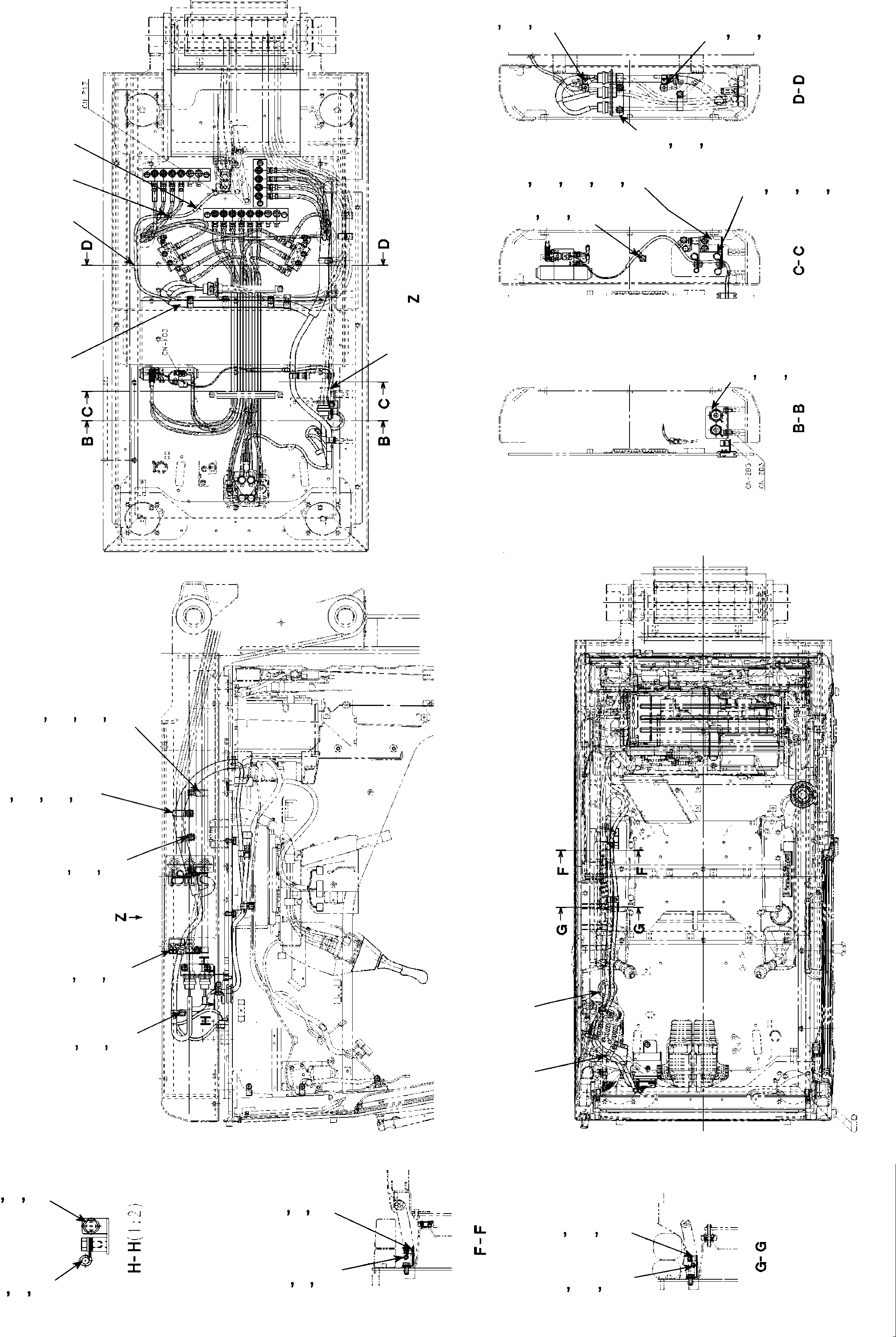 Схема запчастей Komatsu PC210MH-8 - КАБИНА Э/ПРОВОДКА (НЕСУЩИЙ ЭЛЕМЕНТ ЧАСТИ) (GOOSENECK) TABLE OF CONTENTS PCMH-8