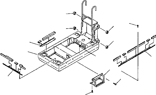 Схема запчастей Komatsu PC210MH-8 - LIFT КАБИНА НЕСУЩИЙ ЭЛЕМЕНТ ГРУППА TABLE OF CONTENTS PCMH-8