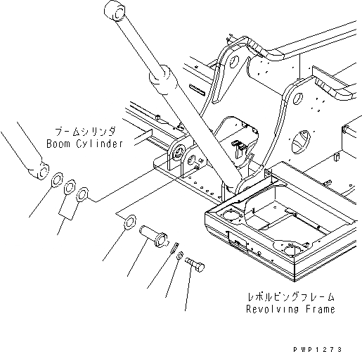 Схема запчастей Komatsu PC210MH-8 - СТРЕЛА НИЖН. ПАЛЕЦ TABLE OF CONTENTS PCMH-8