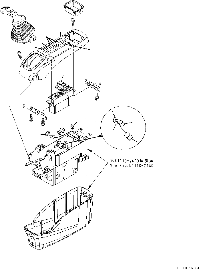 Схема запчастей Komatsu PC210MH-8 - LIFT КАБИНА УПРАВЛ-Е TABLE OF CONTENTS PCMH-8