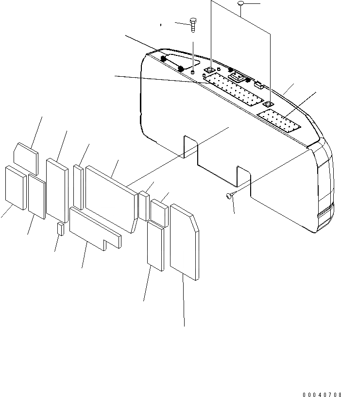 Схема запчастей Komatsu PC210MH-8 - ПРОТИВОВЕС TABLE OF CONTENTS PCMH-8