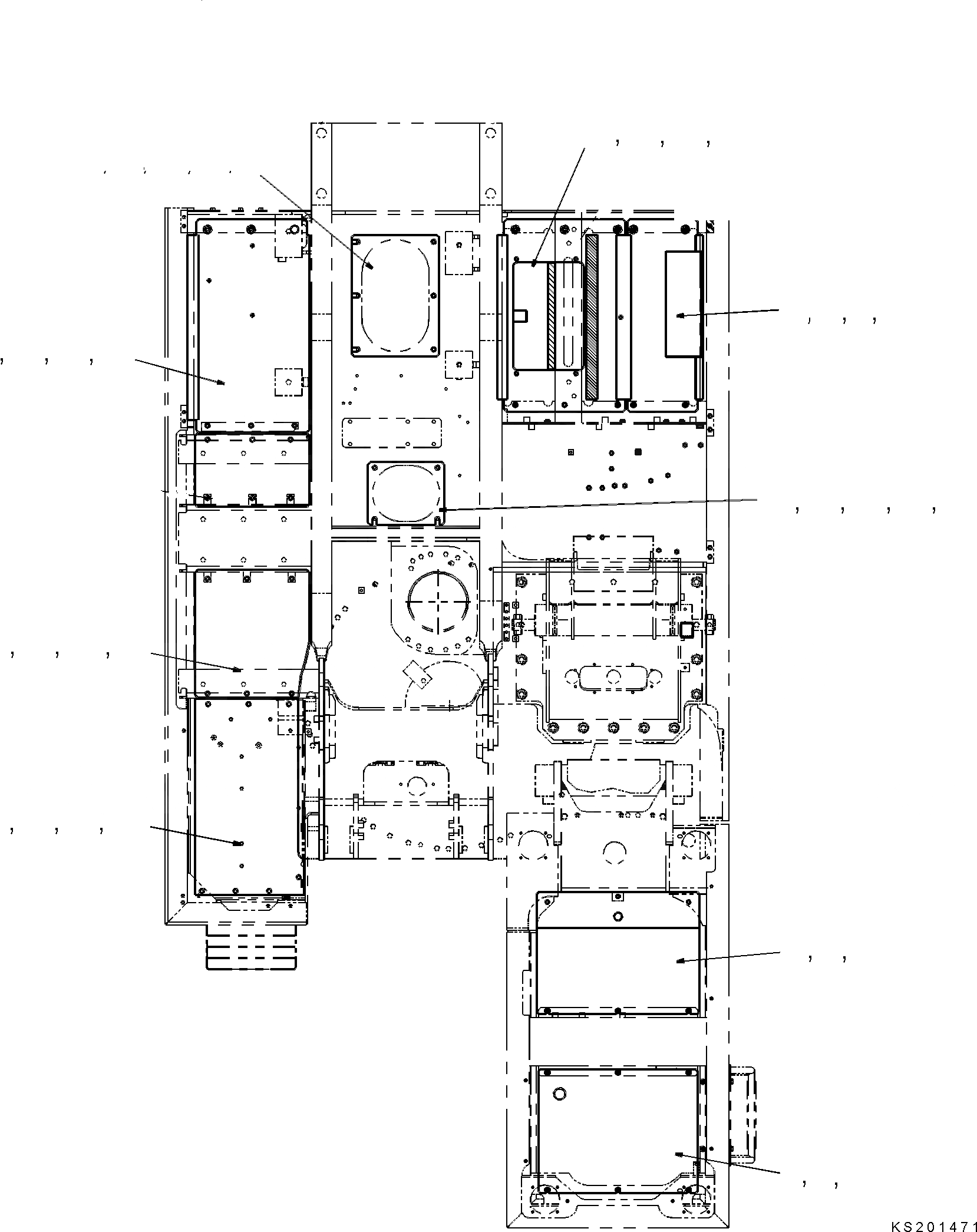 Схема запчастей Komatsu PC210MH-8 - STD НИЖН.КРЫШКИ (LIFT КАБИНА) (№K9-K878) TABLE OF CONTENTS PCMH-8