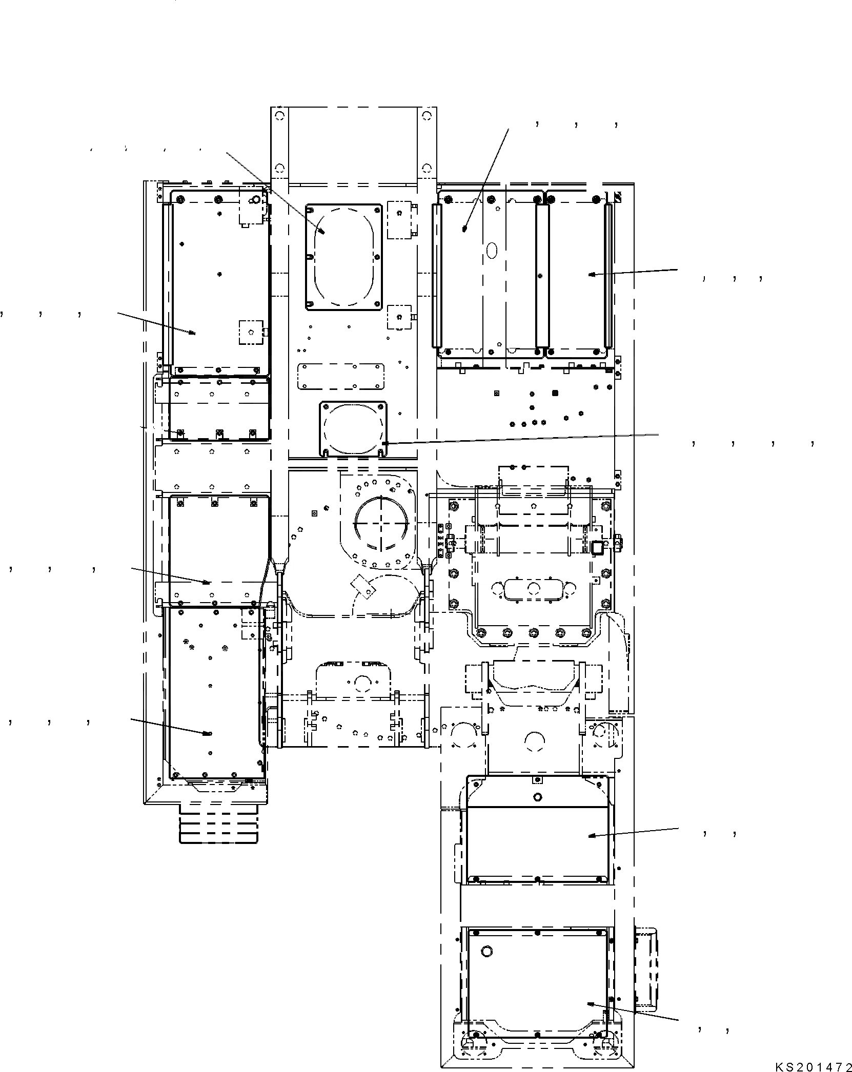 Схема запчастей Komatsu PC210MH-8 - STD НИЖН.КРЫШКИ (LIFT КАБИНА) (№K879-UP) TABLE OF CONTENTS PCMH-8