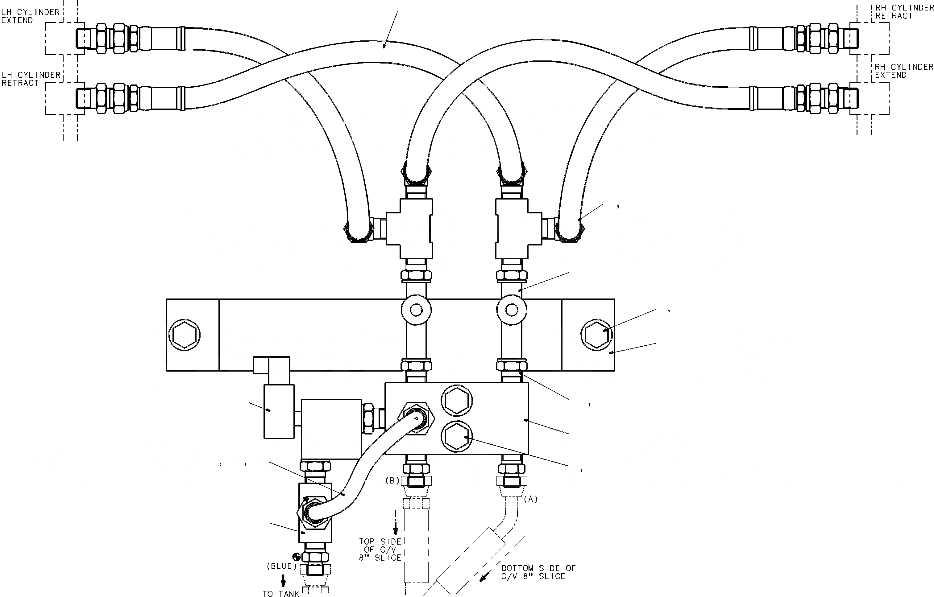 Схема запчастей Komatsu PC210MH-8 - ТРУБЫ (ВНУТР. OF МАЧТА) (LIFT КАБИНА) TABLE OF CONTENTS PCMH-8