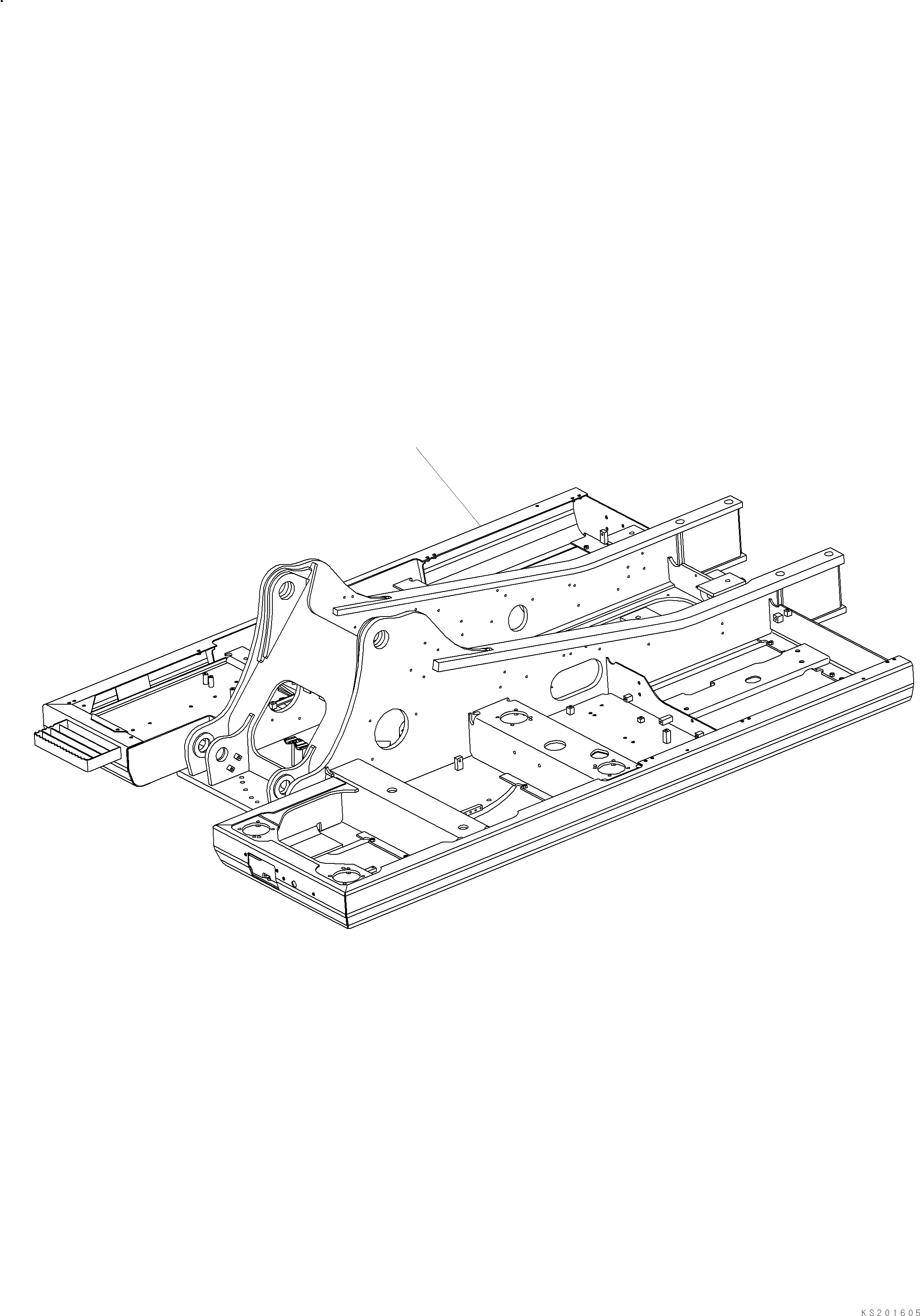 Схема запчастей Komatsu PC210LC-8 WASTE SPEC - ОСНОВНАЯ РАМА TABLE OF CONTENS PCLC-8 WASTE СПЕЦ-Я