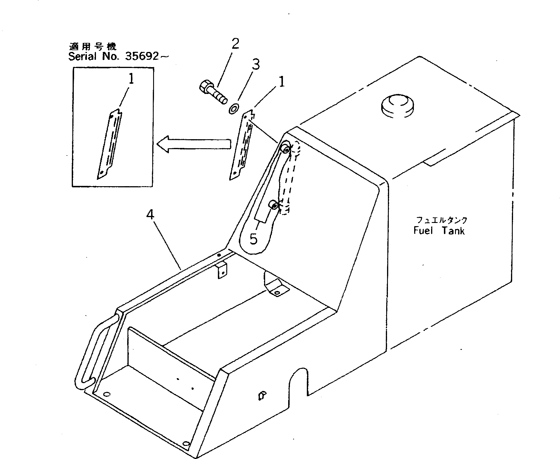 Схема запчастей Komatsu PC220-5C - ТОПЛИВН. GAUGE COVER КОМПОНЕНТЫ ДВИГАТЕЛЯ И ЭЛЕКТРИКА