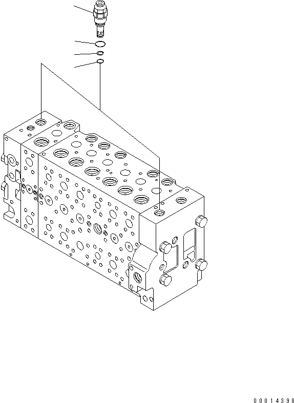 Схема запчастей Komatsu PC220-7 - УПРАВЛЯЮЩ. КЛАПАН (-АКТУАТОР) (9/9) ОСНОВН. КОМПОНЕНТЫ И РЕМКОМПЛЕКТЫ