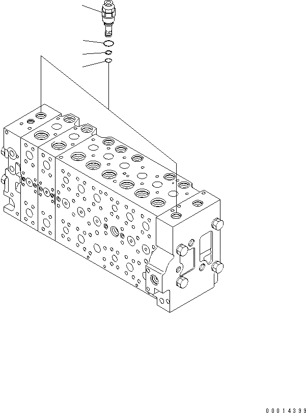 Схема запчастей Komatsu PC220-7 - УПРАВЛЯЮЩ. КЛАПАН (-АКТУАТОР) (9/) ОСНОВН. КОМПОНЕНТЫ И РЕМКОМПЛЕКТЫ