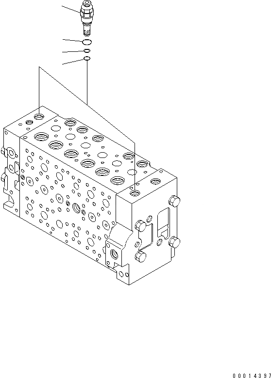 Схема запчастей Komatsu PC220-7-AA - ОСНОВН. КЛАПАН (9/) ОСНОВН. КОМПОНЕНТЫ И РЕМКОМПЛЕКТЫ