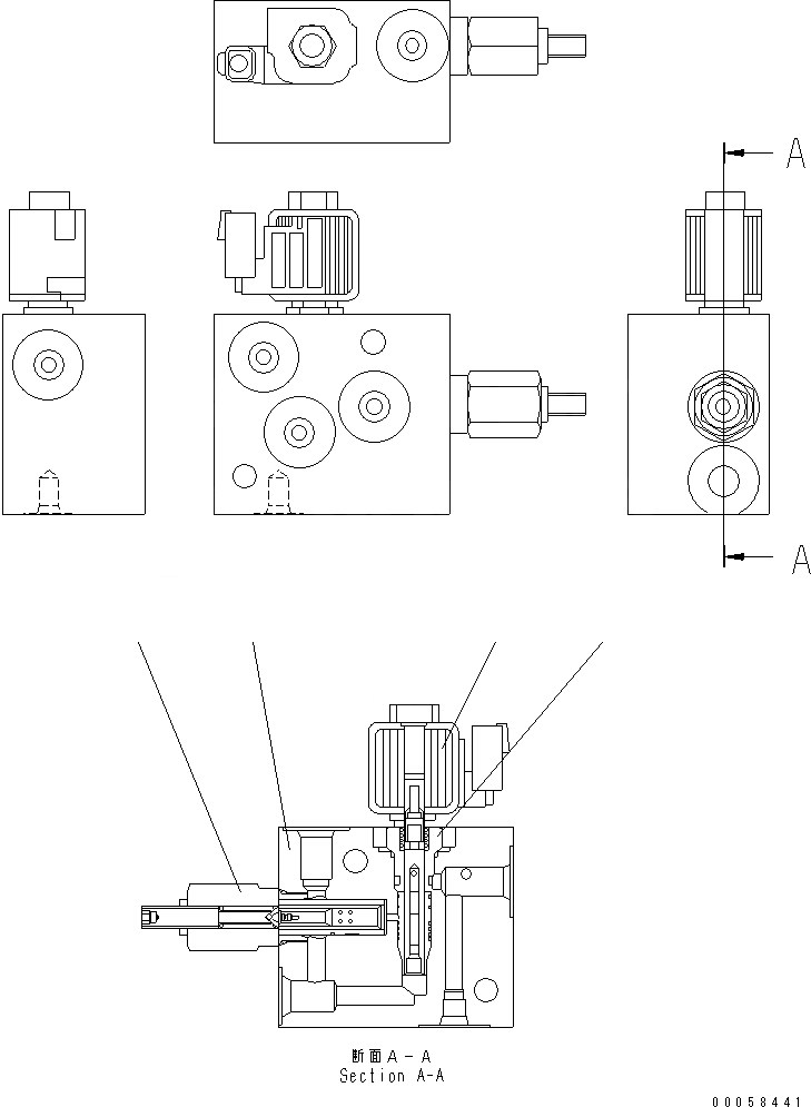 Схема запчастей Komatsu PC220-8 - БЫСТРОСЪЕМН. МЕХ-М КЛАПАН ОСНОВН. КОМПОНЕНТЫ И РЕМКОМПЛЕКТЫ