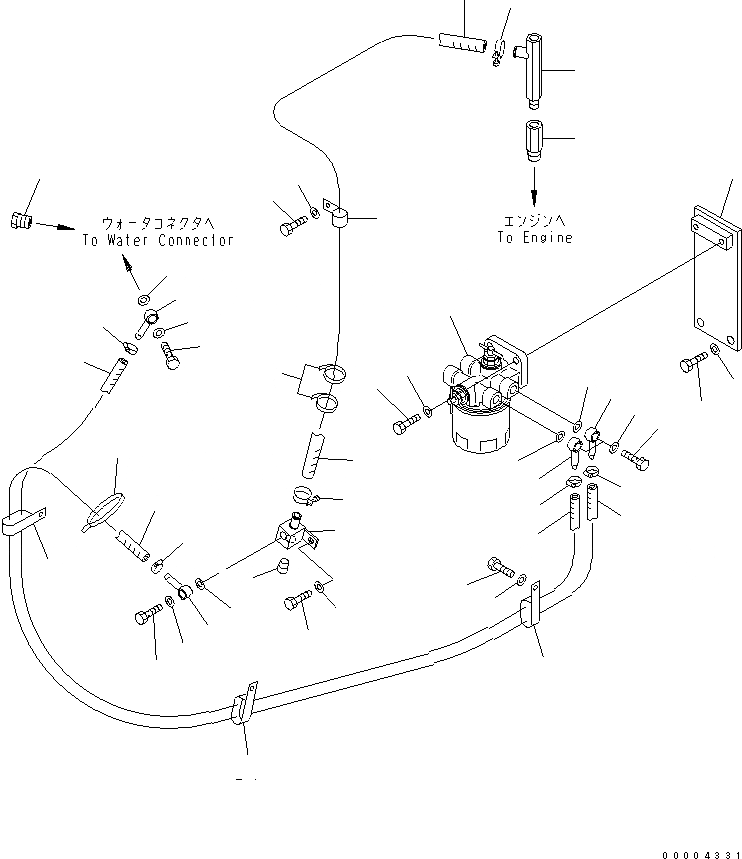 Схема запчастей Komatsu PC220LC-7 - АНТИКИРРОЗИОНН. ЭЛЕМЕНТ(БЕЗ ОБОГРЕВА) КОМПОНЕНТЫ ДВИГАТЕЛЯ