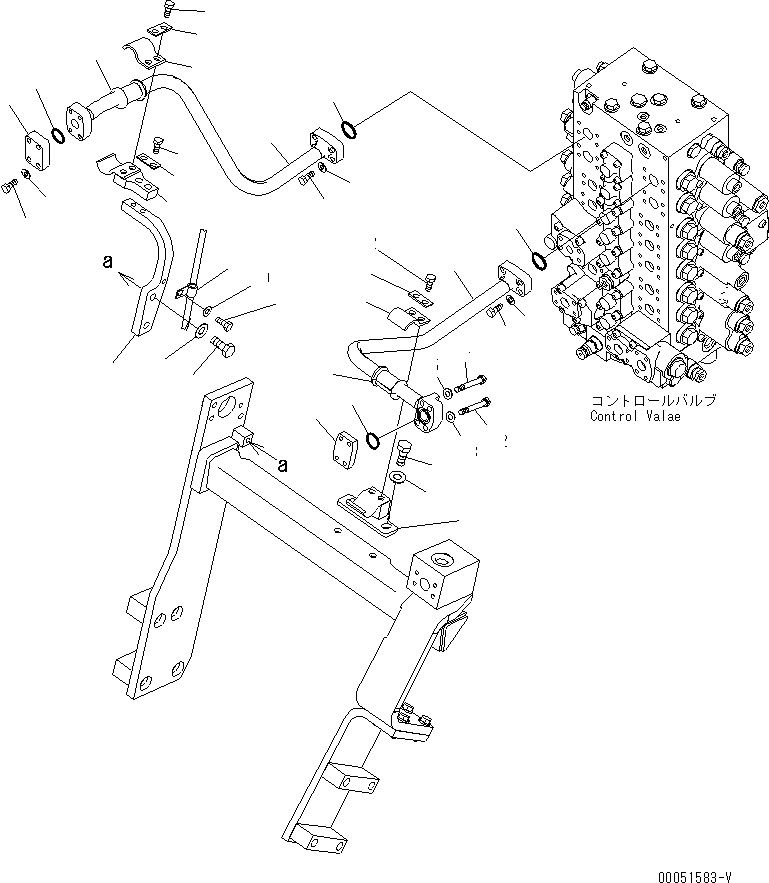 Схема запчастей Komatsu PC220LC-8 - НАВЕСНОЕ ОБОРУД-Е (ДЛЯ -АКТУАТОР) ГИДРАВЛИКА