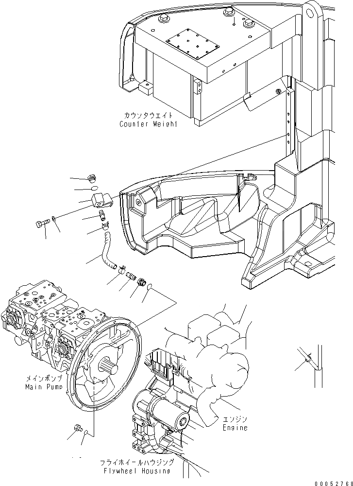 Схема запчастей Komatsu PC228USLC-3E0 - БЫСТРОСЪЕМН. МЕХ-М ( АКТУАТОР) (СТРЕЛА FALLING PREВЕНТИЛЯТОРION КЛАПАН)    )(№7-) ГИДРАВЛИКА