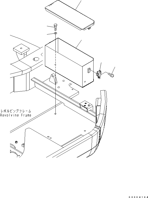 Схема запчастей Komatsu PC228USLC-3E0 - HANDRAIL ЧАСТИ КОРПУСА