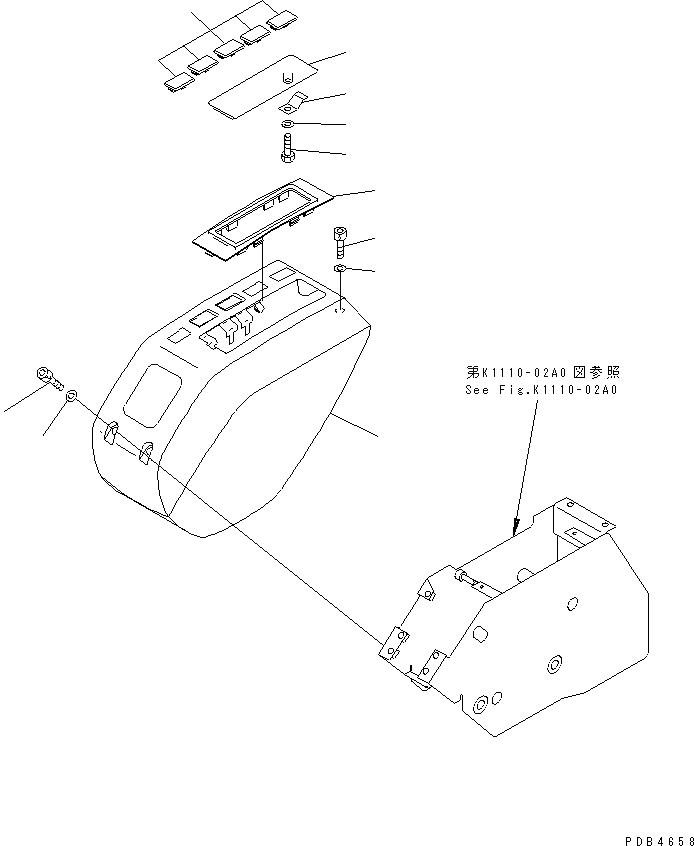 Схема запчастей Komatsu PC228UU-1-TN - ОСНОВН. КОНСТРУКЦИЯ (COVER) (ЛЕВ.) (ТУННЕЛЬН. СПЕЦ-Я.)(№-7) КАБИНА ОПЕРАТОРА И СИСТЕМА УПРАВЛЕНИЯ