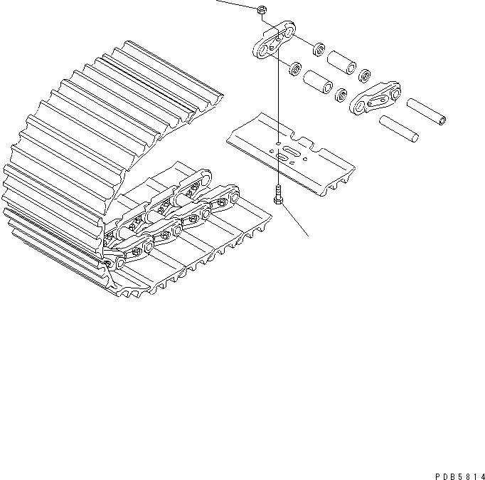 Схема запчастей Komatsu PC228UU-1-TN - КОМПЛЕКТЫ БАШМАЧНЫХ БОЛТОВ И ГАЕК ОСНОВН. КОМПОНЕНТЫ И РЕМКОМПЛЕКТЫ